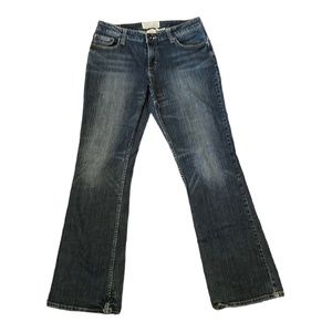 Maurice’s Womens Taylor Bootcut Jean, Sz. 9/10 Med. Wash, W/Decorative stitching